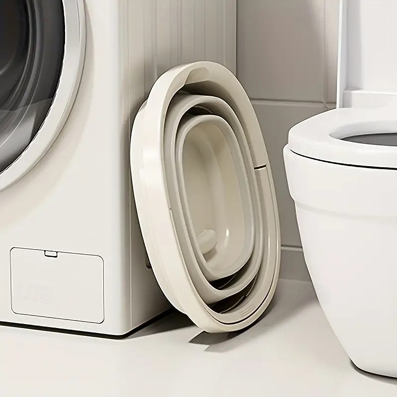 Składane, przenośne plastikowe wiadro – oszczędzające miejsce, o dużej pojemności, do użytku na zewnątrz, w samochodzie, na rybach, do prania, mycia, moczenia stóp, wielofunkcyjne, do przechowywania i 2026 - $21.69 –P6