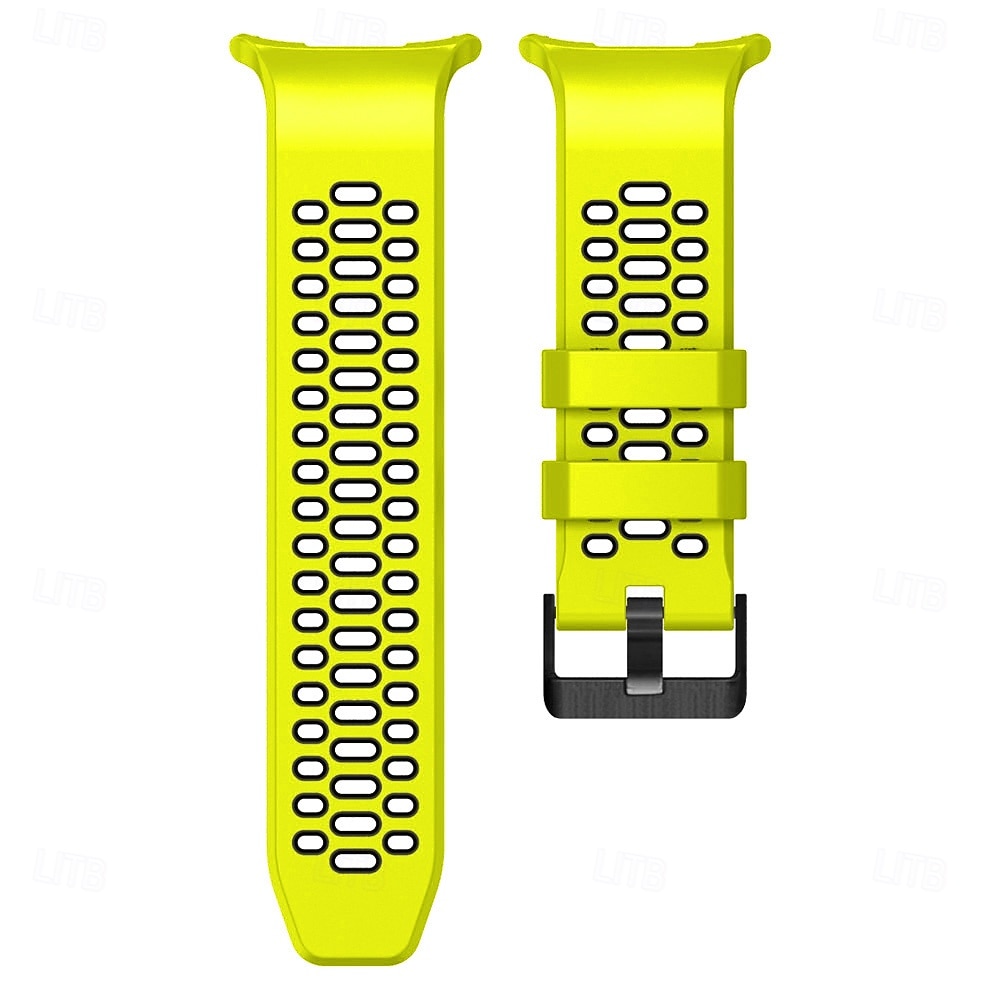 Kellon ranneke varten Samsung Galaxy Katso Ultra Ruostumaton teräs Silikoni Korvaus Hihna Kaksisävyinen Säädettävä Ruostumattomasta teräksestä valmistettu solki Urheiluhihna Ranneke 2026 - $18.99 –P11