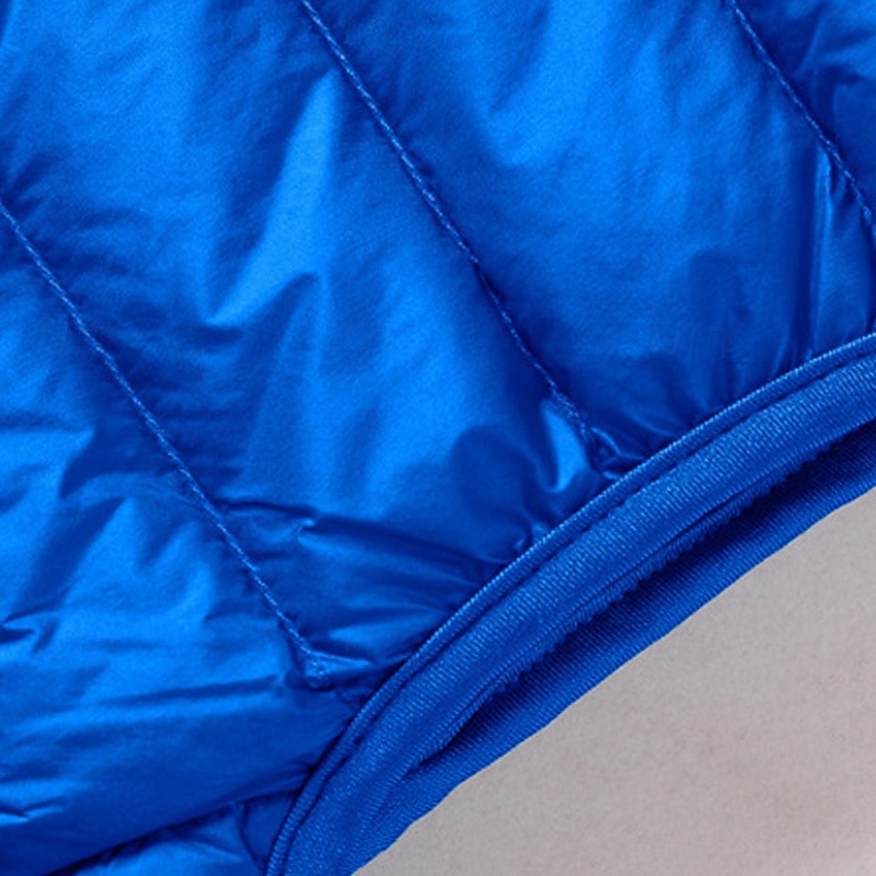 Pánské Péřová vesta Puffer Vesta Kamizelka Vesta Dovolená Denní Rande Módní Na běžné nošení Podzim zima Kapsy Polyester Kachní peří Zahřívací Pohodlné Pevná barva Zip Stojáček Běžný Černá Fialov 2025 - $29.99 –P5