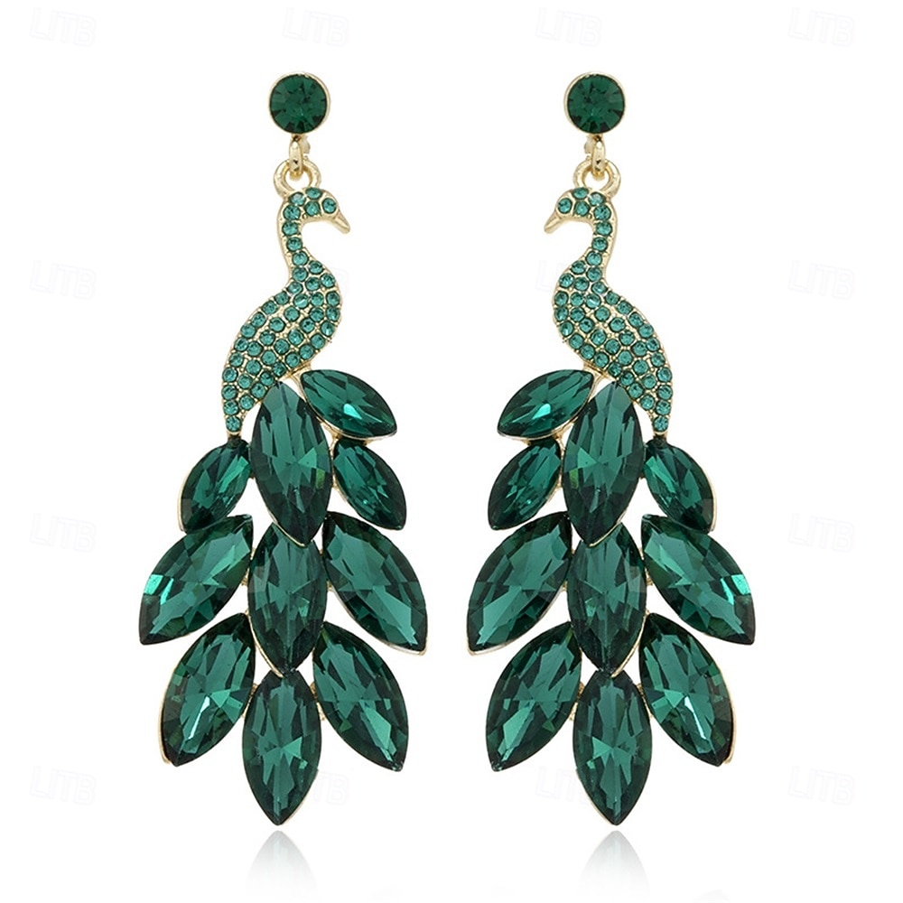 Boucle d'Oreille Créoles Le style rétro Poire Goutte ancien Mode Déclaration Des boucles d'oreilles Bijoux Rose foncé / Turquoise / Rose clair Pour Mariage Soirée Fête 1 Paire de 2025 ? $9.99 –P9