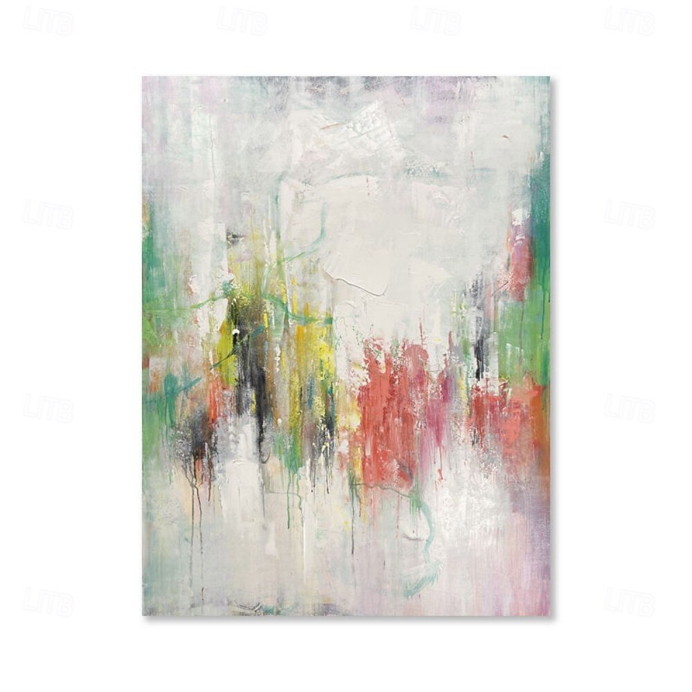 högkvalitativ handmålad oljemålning poppanel väggkonst poster modern abstrakt kanvabild för heminredning estetisk rumsinredning utan ram 2026 - $37.99 –P1