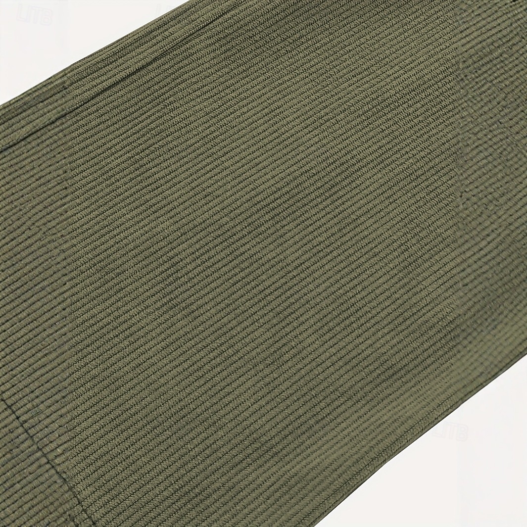 Men's Corduroy Pants Trousers Slacks Casual Pants Drawstring Elastic Waist Front Pocket Plain Comfort Full Length Outdoor Vacation Home Vacation Fashion Loose Fit Green Stretchy 2026 - $21.99 –P5