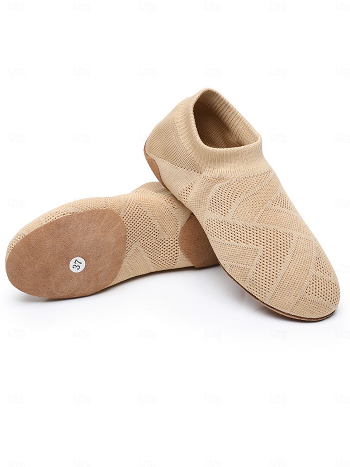 Sapatos de dança de prática de malha respirável para mulheres, com sola de camurça antiderrapante, calçado leve para treinamento de jazz e balé de 2025 por $24.99 –P2