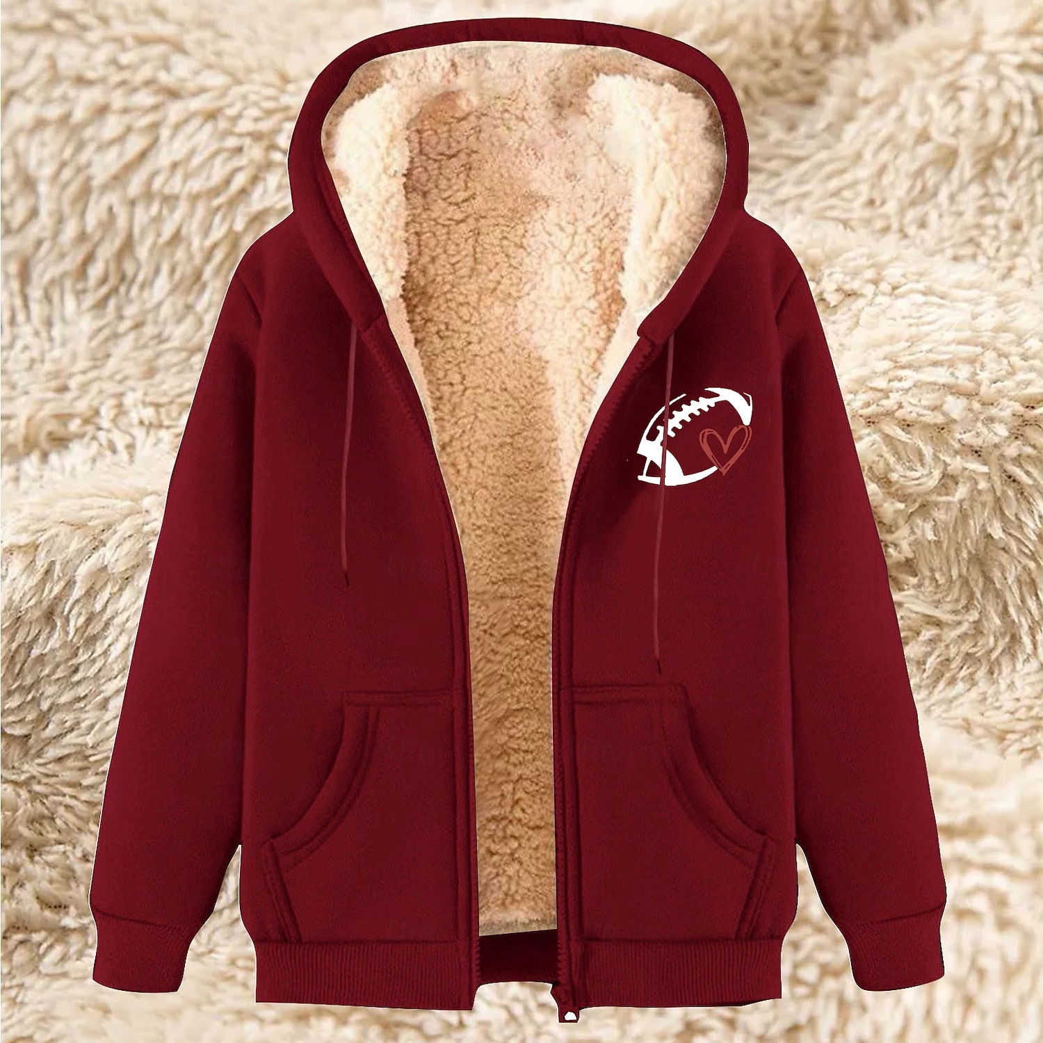 Homens Full Zip Hoodie Moletom com zíper Casaco de lã Moletom de lã Adamascado Preto Vinho Vermelho Azul Com Capuz Coração Tecido Estampas Abstratas Zíper Bolsos Casual Diário Para Noite Poliéster de 2025 por $20.99 –P1