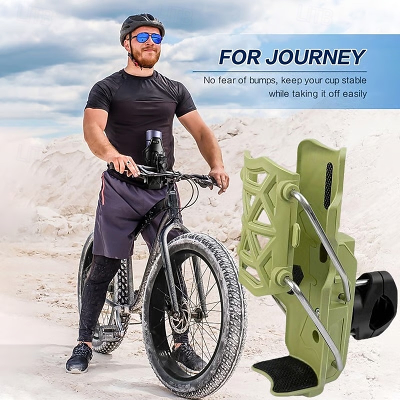 självjusterande mugghållare 360 graders roterbar autolåsande självjusterande bilmugghållare universal cykel motorcykel vattenflaskhållare verktygsfri installation för cyklar, motorcyklar, barnvagnar 2026 - $19.99 –P8