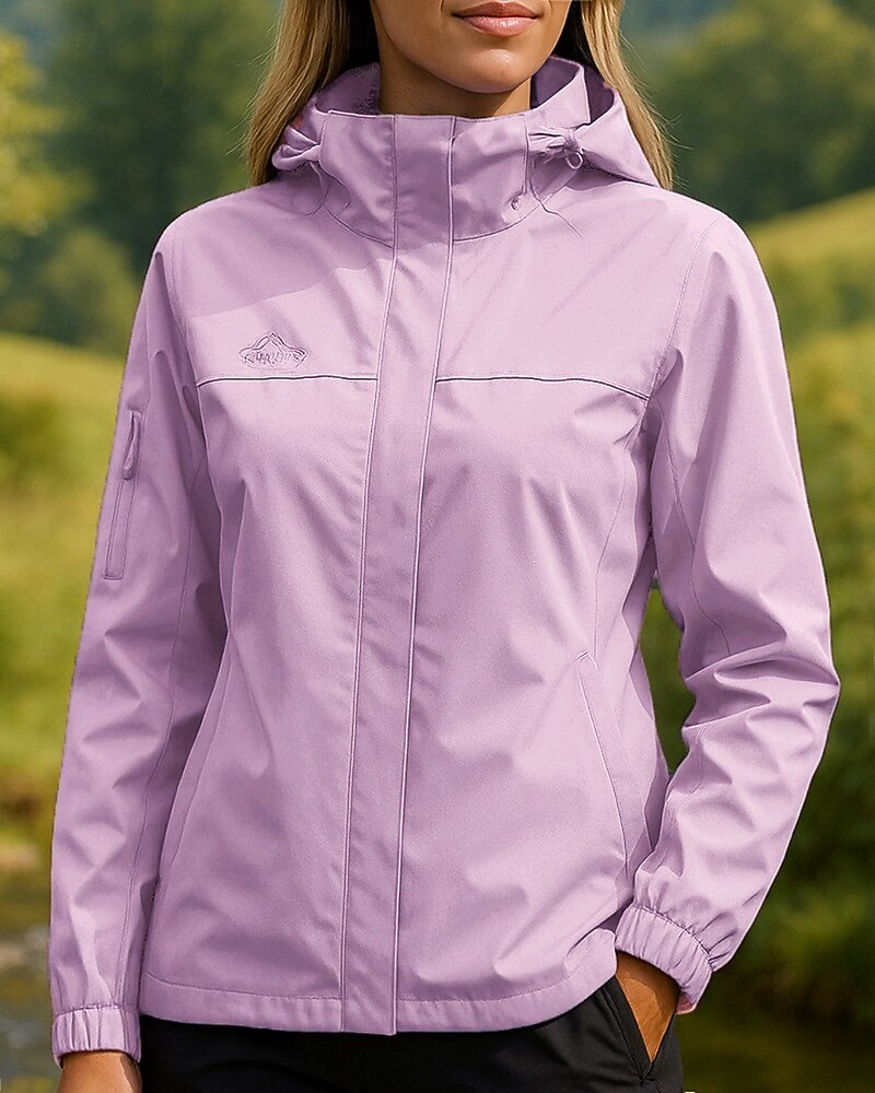 Pentru femei Αντιανεμικό Jachetă Softshell Μπουφάν πεζοπορίας În aer liber Impermeabil Rezistent la Vânt Îmbrăcăminte pentru drumeții Primăvară Toamnă Topuri Camping / Drumeții / Speleologie Alergat 2025 - $38.99 –P5