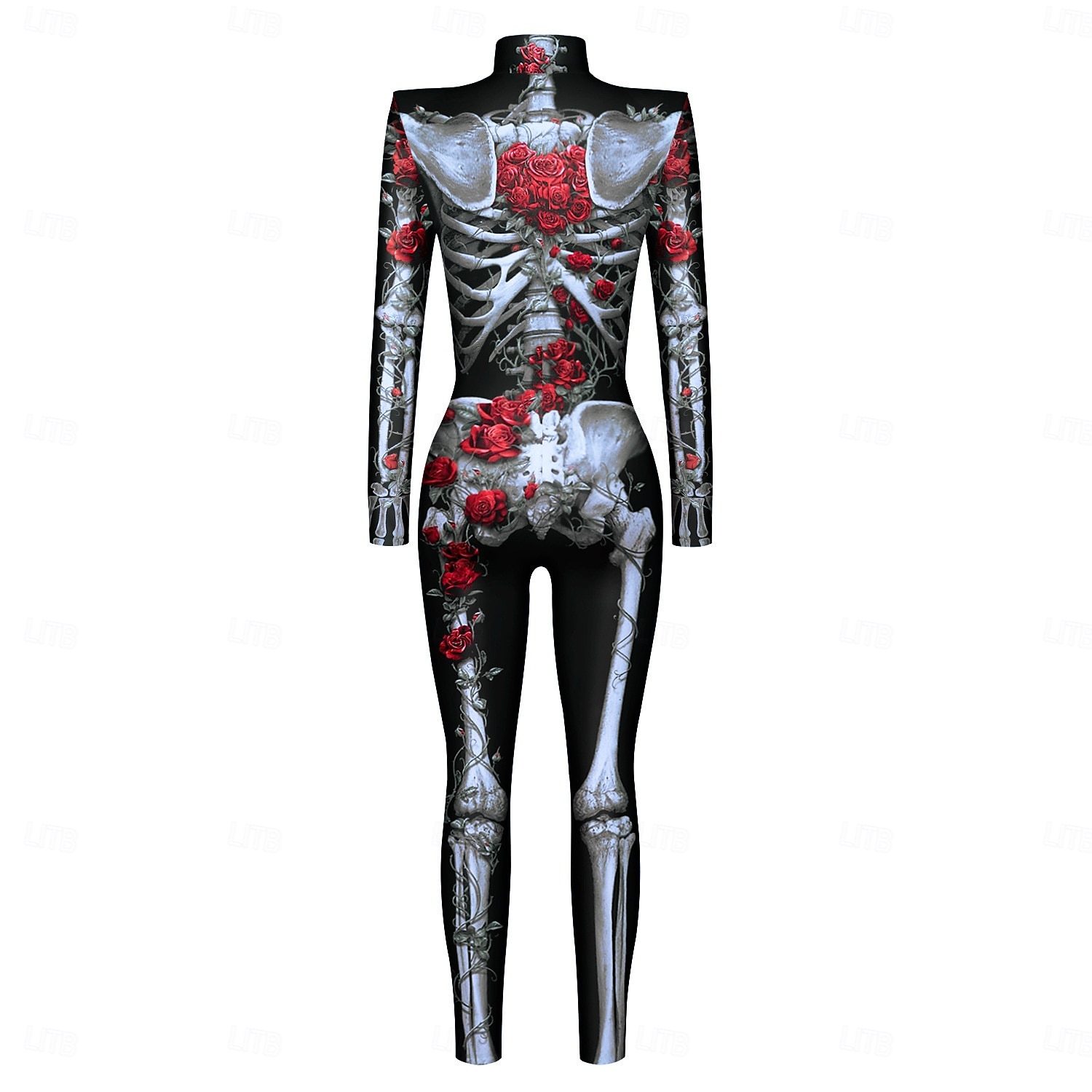 Mønstrede Zentai-drakter Cosplay kostyme Kroppsdrakt Printer Skjelett Kranium Karnevalskostyme heldekkende drakter Herre Dame Gutt Sexy kostyme Halloween Kostyme til Ytelse Fest Maskerade Barne Voksne 2025 - $29.99 –P3