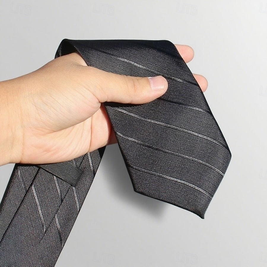 Homme Cravates Classique Rayures et Carreaux Soirée Formelle Date Soirée & Fête de 2025 ? $7.49 –P2