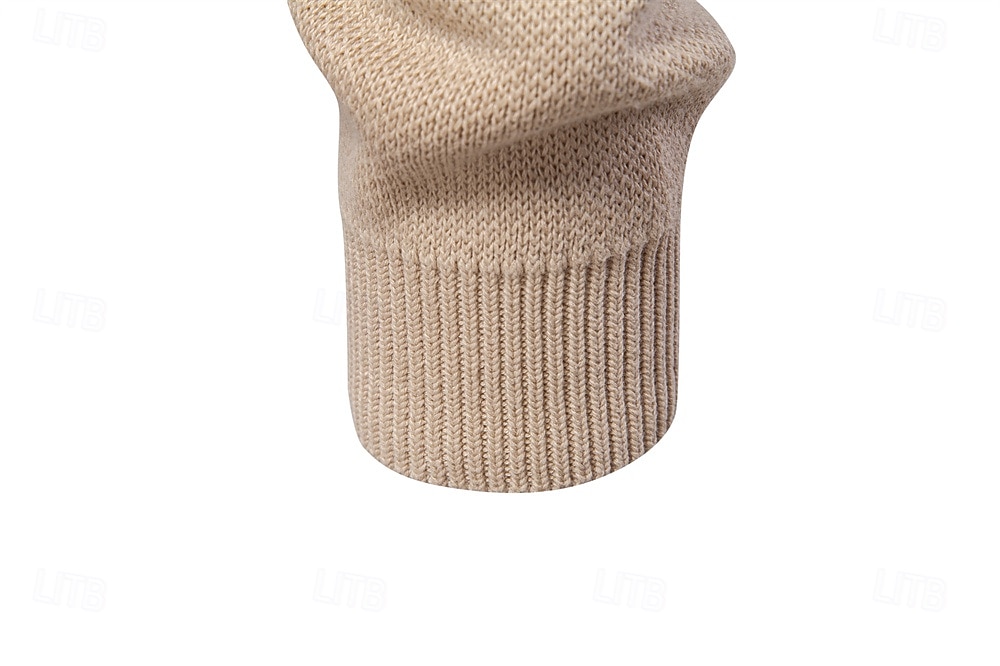 Męskie Sweter Rozpinany Sweter Fair Isle Robić na drutach Zwykłe topy Zapiąć na zamek błyskawiczny Geometryczny Golf Święta Sweter rozpinany Urlop Codzienny Odzież Wiosna Jesień Granatowy Khaki S M L 2025 - $50.99 –P24