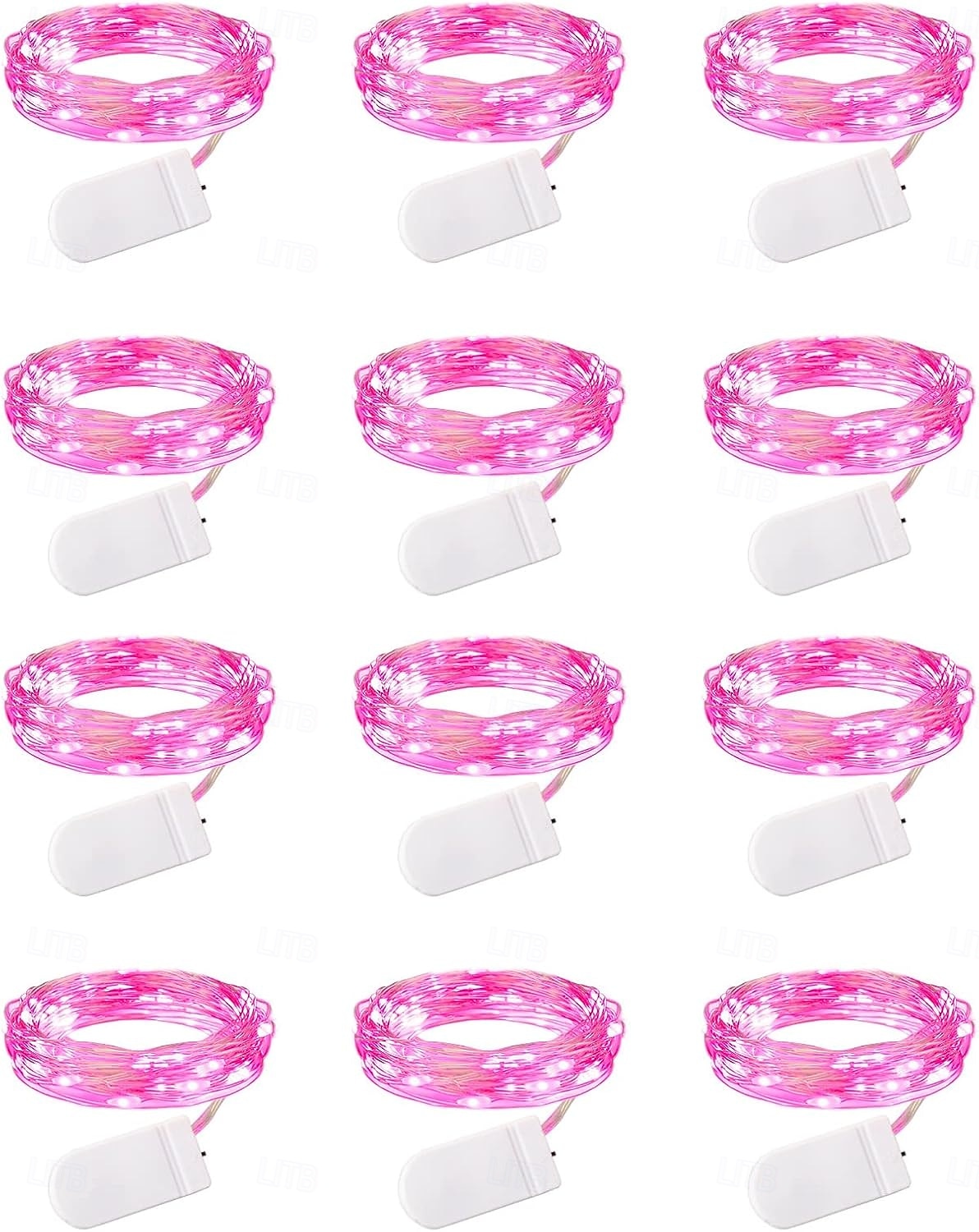 2m Guirlandes Lumineuses 20 LED Blanc Chaud Blanc Rouge Lumières de fil de cuivre Halloween Étanche Vacances Alimenté par piles de 2025 ? $12.99 –P7