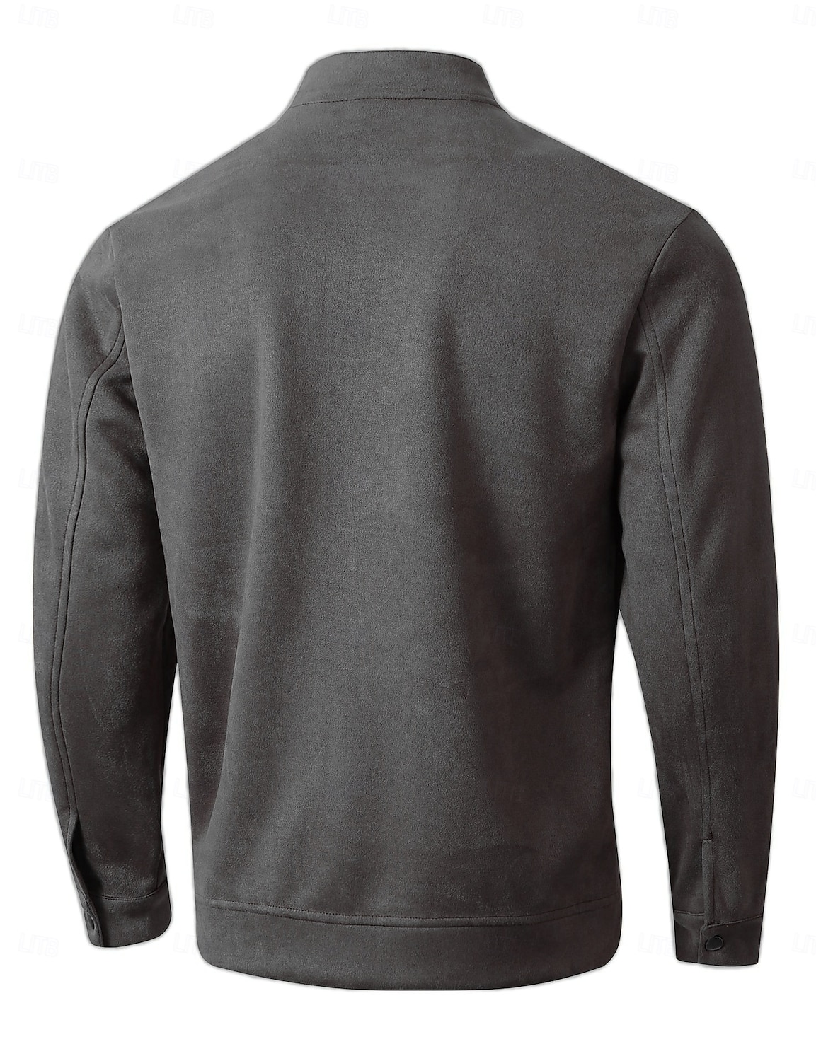 Herren Freizeitjacke Alltagstauglich Verschleißfest Wasserdicht Basic Frühling & Herbst Einfarbig Lässig Oberbekleidung Stehkragen Regulär Schwarz Königliches Blau Armeegrün Dunkelkaffee Dunkelgray 2025 - $38.99 –P12