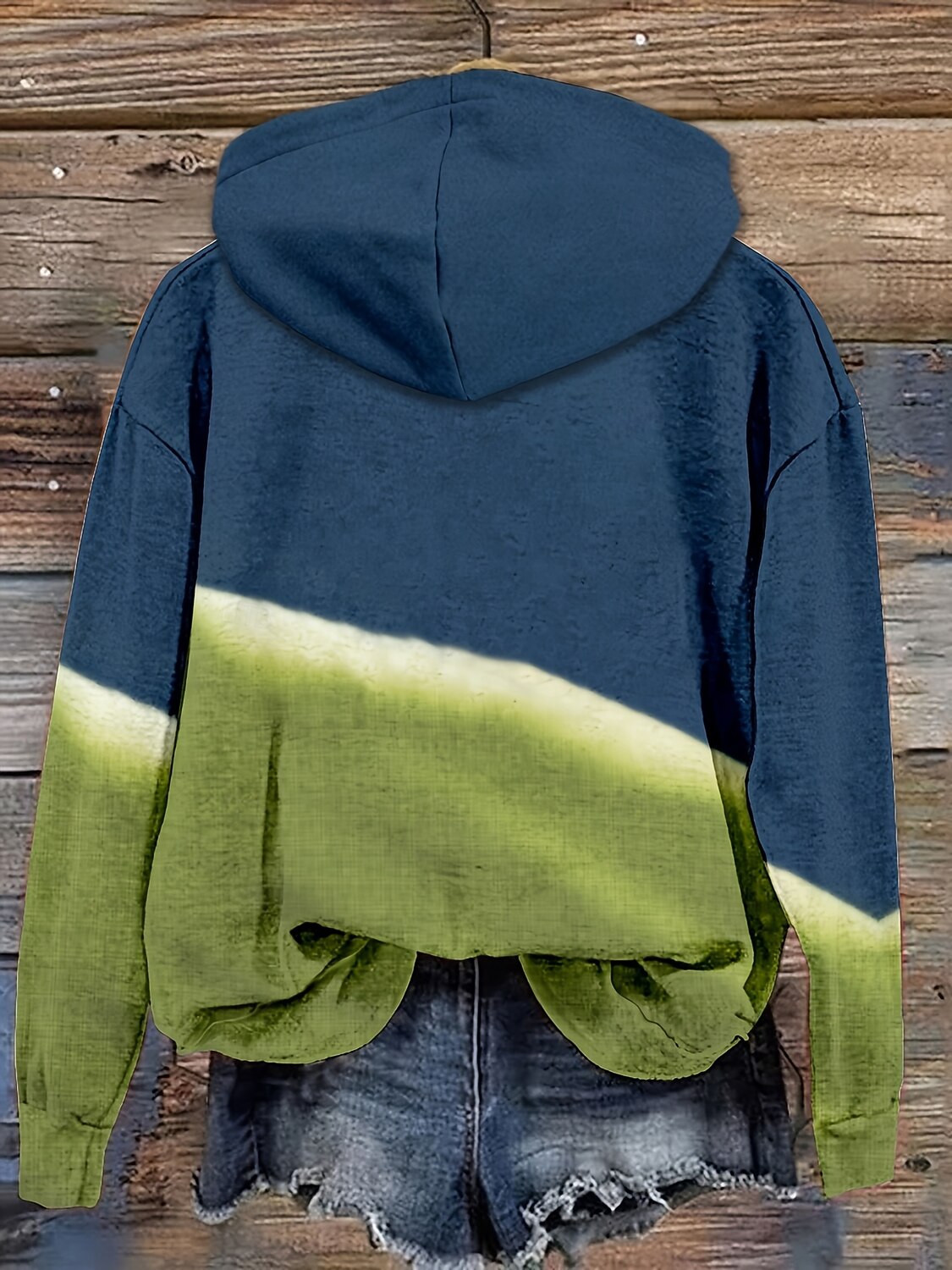 Femmes Sweat à capuche Graphique Animal Occasionnel manche longue À capuche Hauts Réguliers Tenue de soirée Rue Tenue Quotidienne Bleu Printemps Automne Hiver de 2025 ? $31.99 –P2