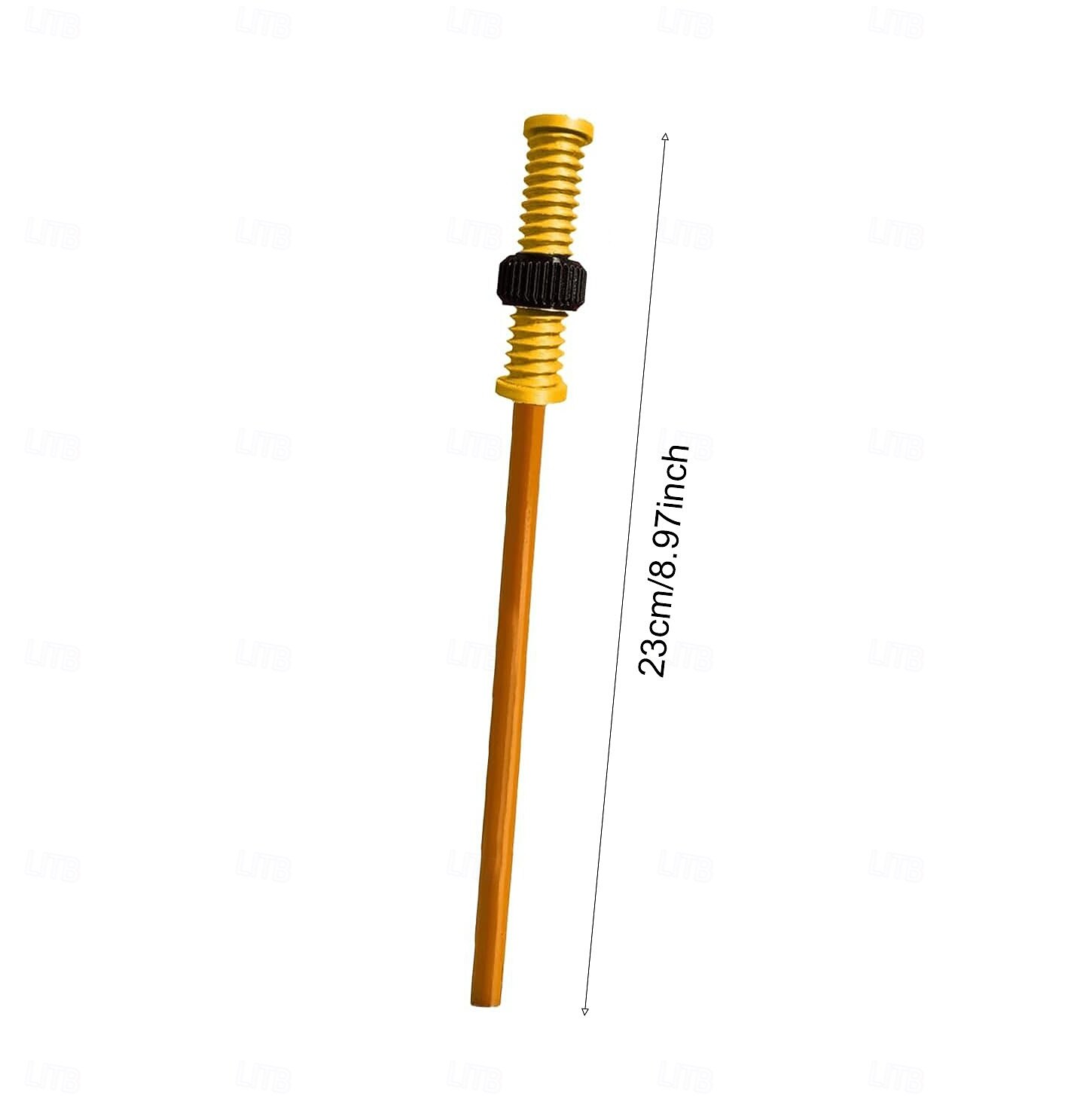Penna a dado con dado per la decompressione, 10 pezzi, matita filettata per ADHD, strumento sensoriale silenzioso, penna rotante antistress, perfetta per scuola, ufficio, forniture per la casa del 2025 a $24.99 –P8