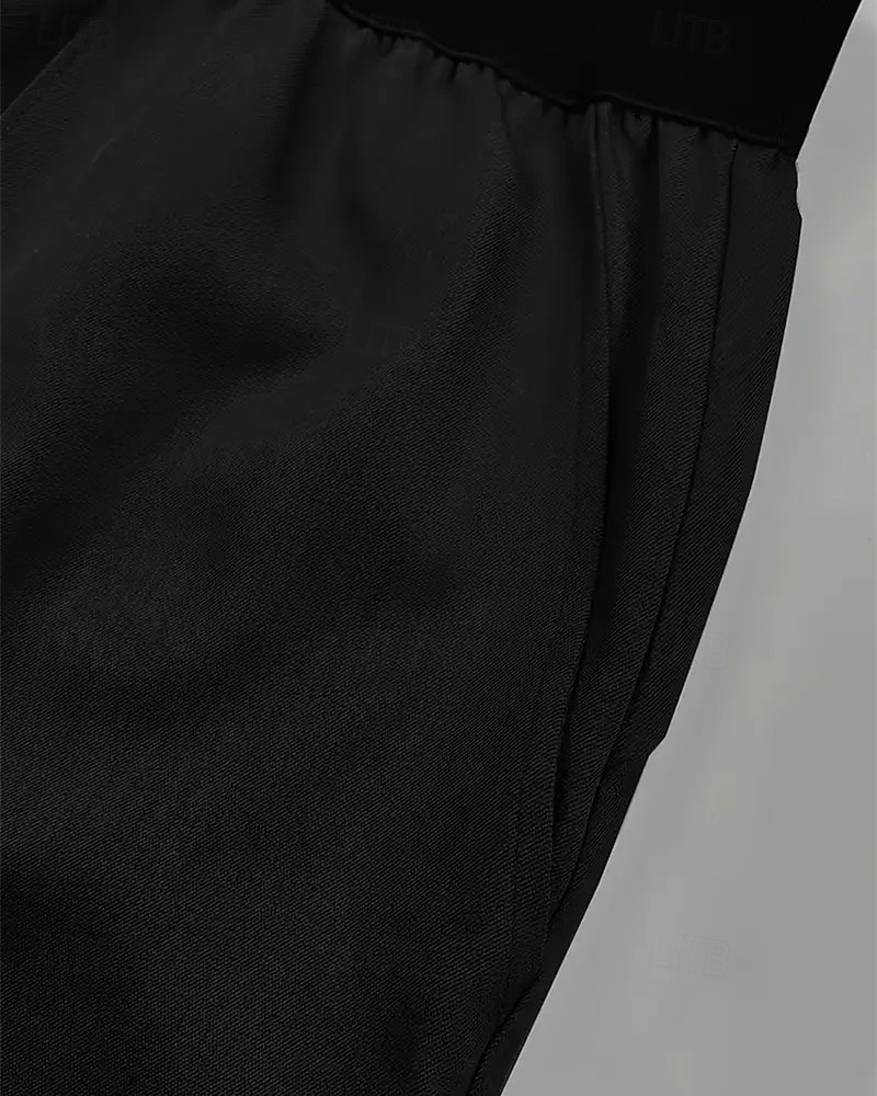 Per uomo Pantaloni Pantaloni casual Tasca Elastico in vita Semplice Comodità Sport all'Aperto Quotidiano Moda Casual Nero Grigio Micro-elastico del 2026 a $26.99 –P5