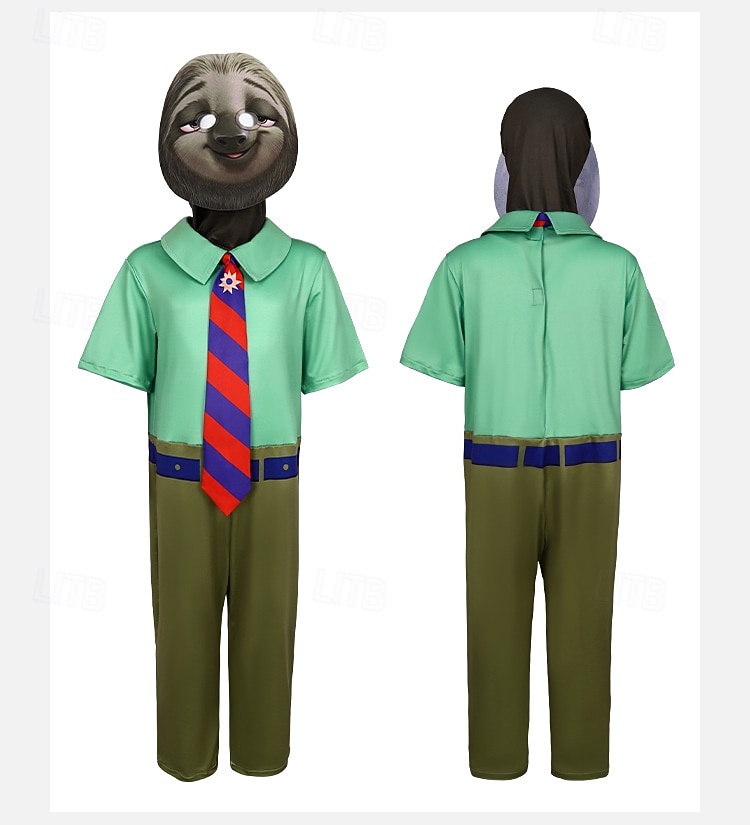 Animal Detective Red Fox Fox Officer Outfits Costume Adventure Movie Casual for Boys' Girls' Adults Halloween Carnival Performance Educational Dress Up School Event Dress Up 2026 - $35.99 –P3