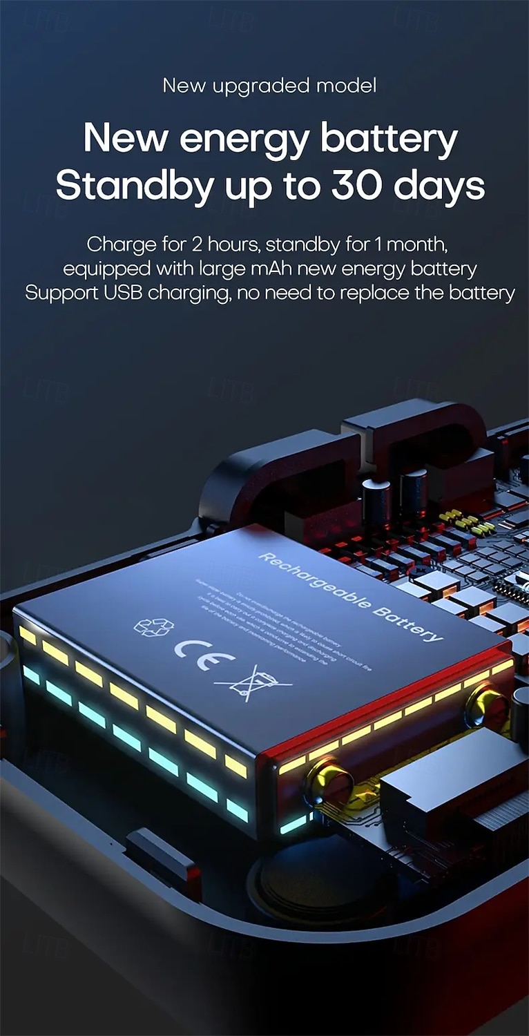 Camera Detector With Oled Screen New Multifunctional Invisible Camera Detector And Bug Detector Gps Invisible Camera Detector Rf Signal Scanner Camera Detector For Hotels Homes Offices Etc. 2025 - $49.99 –P5