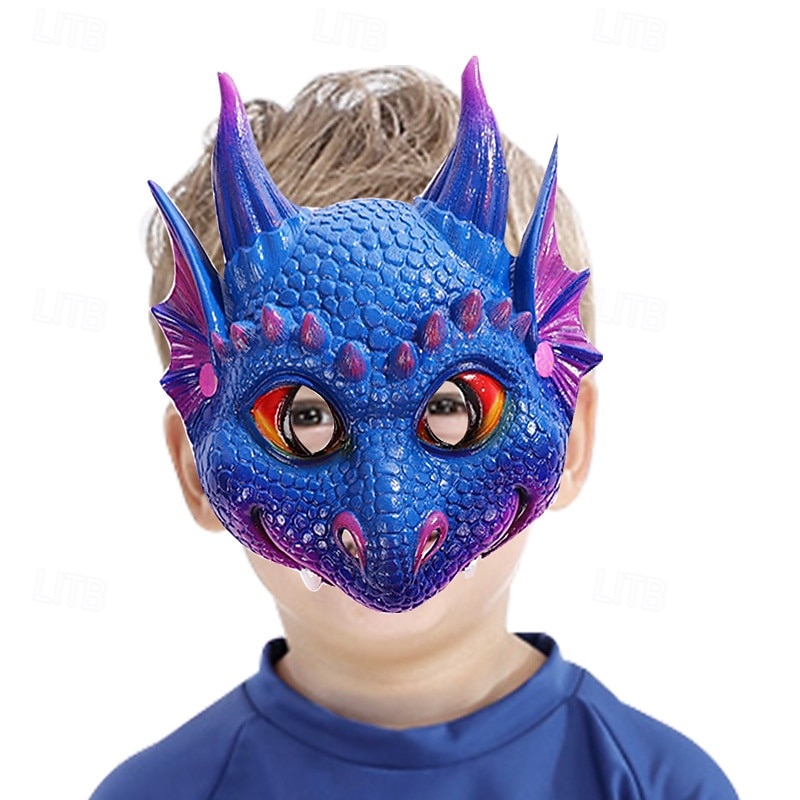 Bambini Ragazze Accessori per capelli Attivo All'aperto Vacanza Drago Stampa animalier Nero Rosso del 2026 a $10.99 –P1