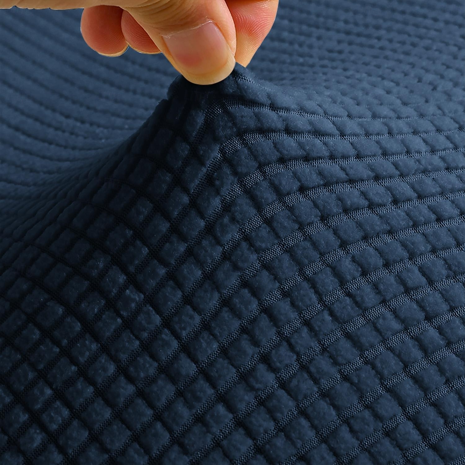 Capa para cadeira de jantar listrada de 1 peça - capa elástica de elastano com faixa elástica | serve para a maioria das cadeiras para casa, casamento, banquete de 2026 por $18.99 –P5
