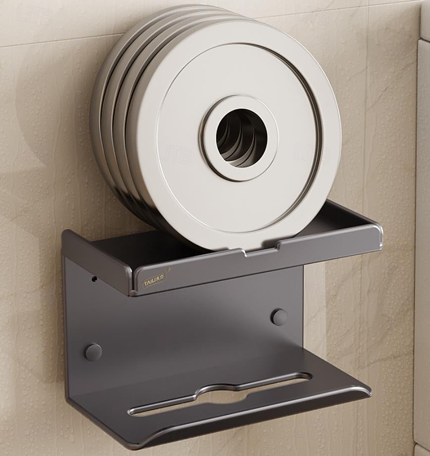 ёршик для унитаза и держатель, держатель для бумажных полотенец, набор аксессуаров для ванной на присоске, настенные аксессуары для ванной комнаты 2025 - $28.99 –P6