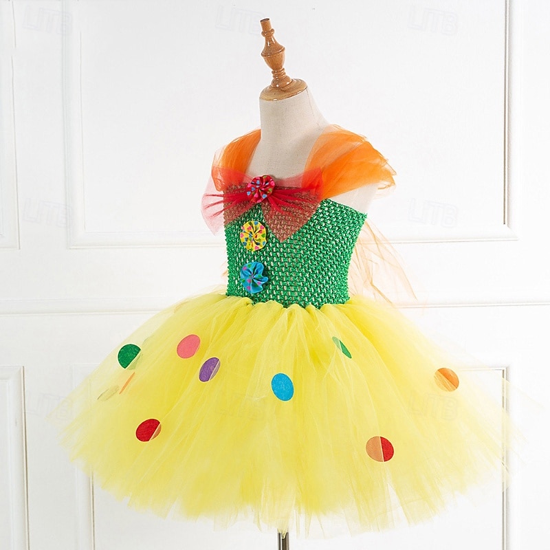 Joker Clown Pomni Halloween Outfits Costume Circus Carnival Costume Cosplay Kid's Girls' Carnival Mardi Gras Performance Party Stage Easy Halloween Costumes Dress Up 2026 - $35.99 –P3