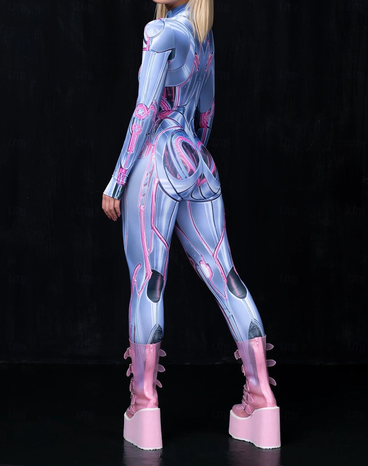 Wzorzyste garnitury Zentai Kostium Cosplay Body Drukowanie Strój karnawałowy Kombinezon zentai Męskie Damskie Dla chłopców seksowny kostium Halloween Kostium na Spektakl Impreza Bal maskowy Dla 2025 - $29.99 –P2