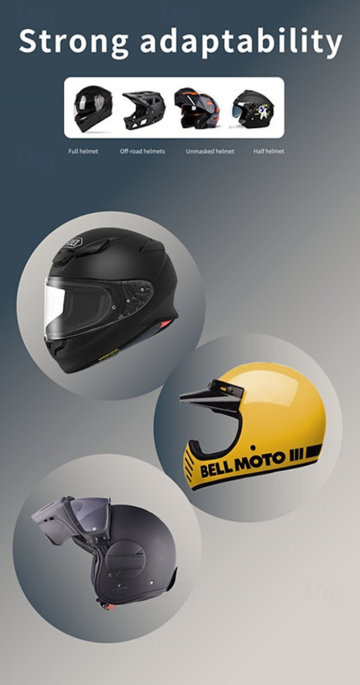 2025年 工場OEM K07 ヘルメットヘッドセット ブルートゥース 過充電保護 スピーカー 耐久 オートバイ  コレクション – $44.99 –P7