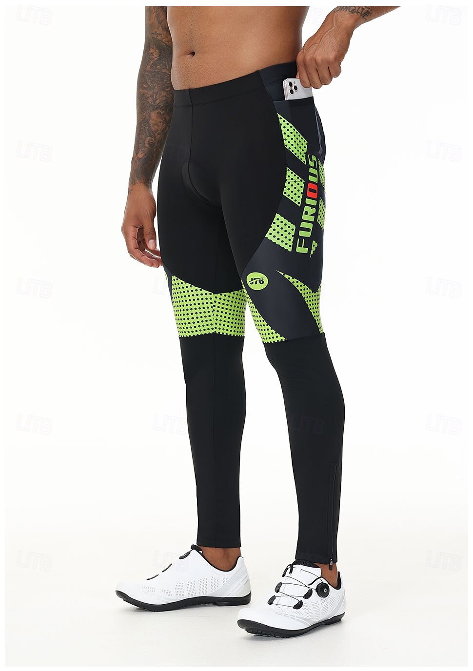 Муж. Велолосины Велосипедные Штаны Велоспорт Велоспорт Колготки Плотное облегание Виды спорта С защитой от ветра Эластичный Дышащий Зеленый / черный Черный / синий Спандекс Одежда Продвинутый уровень 2025 - $42.99 –P15