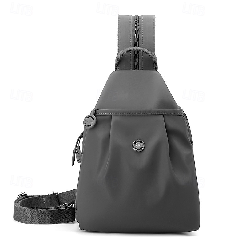 Bolso de viaje impermeable de dos vías, mini mochila para mujer 2025, bolso de pecho de tela Oxford antirrobo, mochila informal de moda para el hombro. 2026 - $30.99 –P19