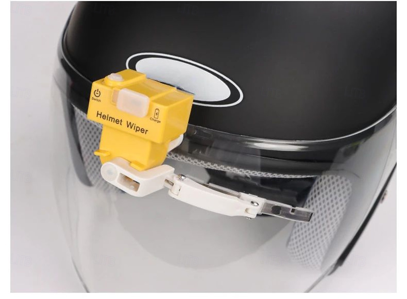 Helmet Automatic Wiper Motorcycle Electric Vehicle Cycling Helmet Accessories Wiper Portable USB Charging 5V Rain Protection 2025 - $32.99 –P8