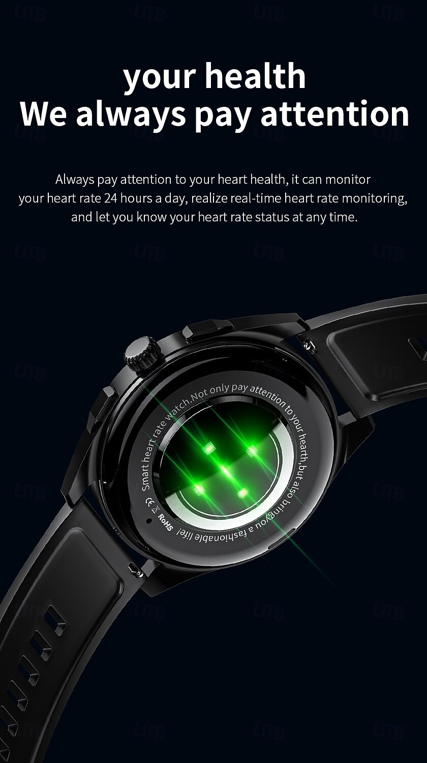 LOKMAT COMET PRO Smart Watch 1.32 inch Smartwatch Fitness Running Watch Bluetooth Pedometer Call Reminder Activity Tracker Compatible with Android iOS Women Men Long Standby Hands-Free Calls Media 2025 - $37.99 –P16