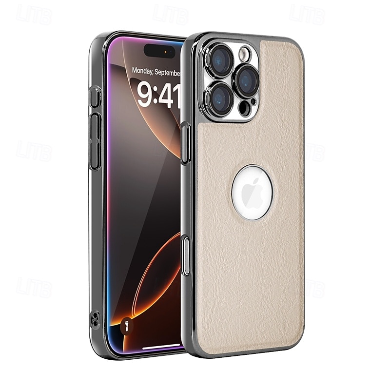 2025年 電話 ケース 用途 iPhone 16 15 14 Pro Max Plus 13 Pro Max バックカバー ワイヤレス充電をサポート 耐衝撃 レトロ風 TPU PUレザー コレクション – $13.99 –P13