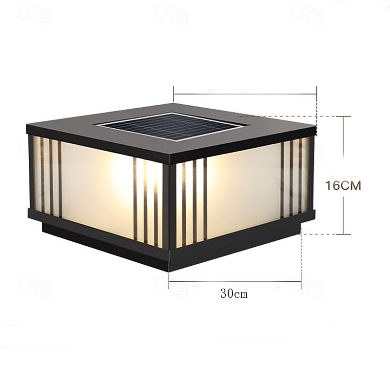 Lampada da esterno a LED, lampada da terra impermeabile, per cortile, portico, patio, esterno, terrazza, garage, cortile, lanterna da terra esterna del 2025 a $199.99 –P1