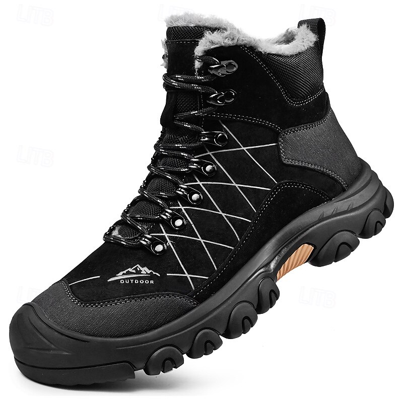stivali tattici invernali da uomo con fodera in pelliccia: caldi stivali da trekking militari impermeabili per la sopravvivenza all'aperto, il campeggio e il freddo del 2026 a $69.99 –P2