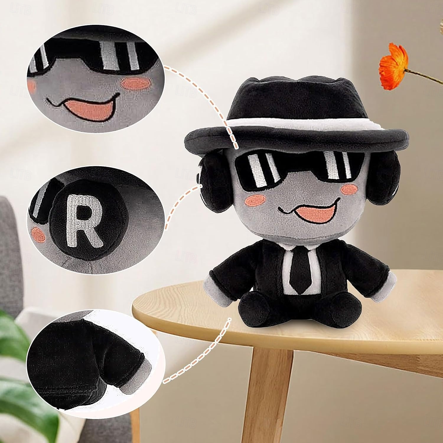Almofada de pelúcia de 8 polegadas com desenho animado do jogo Forsaken Chance para decoração de quarto para fãs de videogame de 2025 por $22.99 –P1