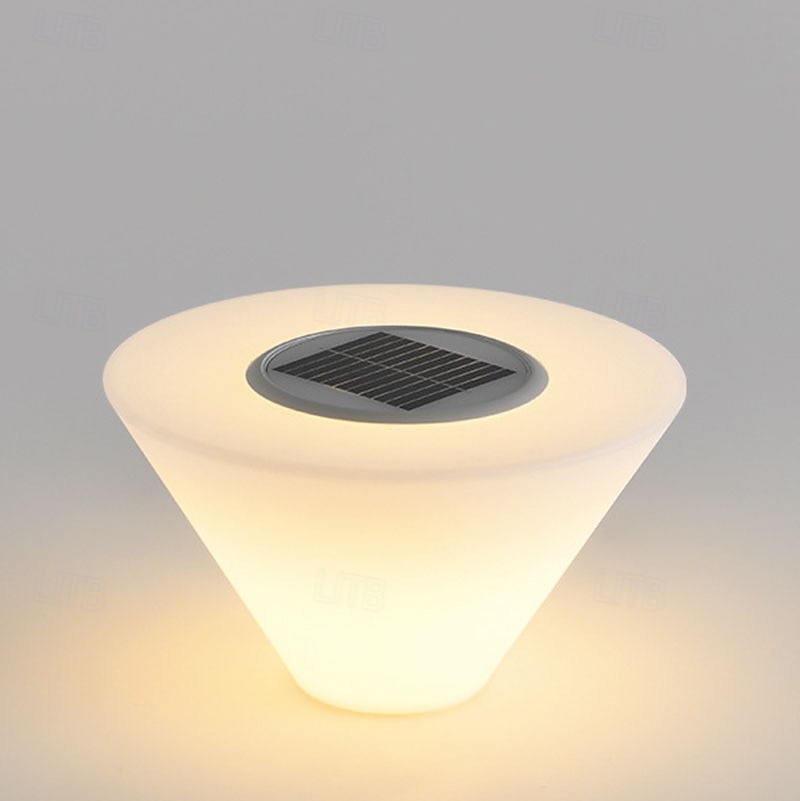 Farolas LED solares para exteriores de 30 cm, estilo nórdico, para postes de cerca, impermeables IP54, para terrazas, puertas, pilares de piedra, farolas de jardín. 2025 - $185.99 –P6
