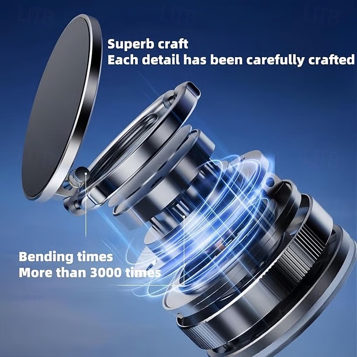 Регулируемый на 360 градусов вакуумный магнитный держатель для телефона, складное крепление на присоске, без помощи рук, держатели для сотовых телефонов Magsafe для вашего автомобиля/спортзала/зеркала 2026 - $15.99 –P8