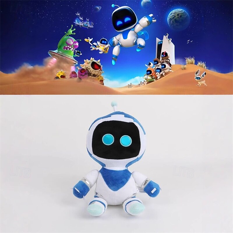 Astro Bot Plüsch-Weltraumroboter Spielperipheriepuppe Roboter Plüschtier 2025 - $31.99 –P4