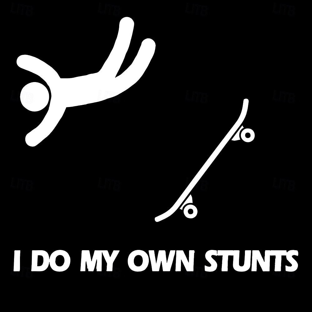 Férfi Hosszú Ujjú Grafikus Póló Én Végzem A Művemet Gördeszka Vicces 2025 - $19.99 –P2