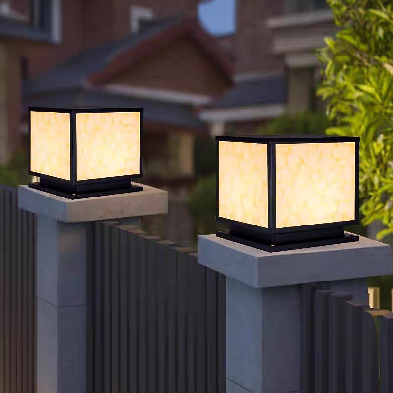 Lampada da esterno in alluminio a LED, lampada da terra, lampada da terra per ingresso cortile, giardino, 110-240 V del 2025 a $182.99 –P10