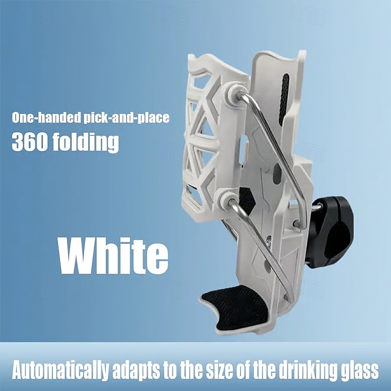 självjusterande mugghållare 360 graders roterbar autolåsande självjusterande bilmugghållare universal cykel motorcykel vattenflaskhållare verktygsfri installation för cyklar, motorcyklar, barnvagnar 2026 - $19.99 –P15