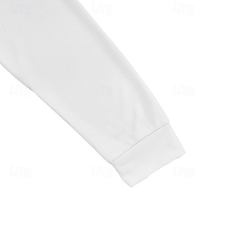 Homens Moletom Moletons Waffle Moletom com capuz Preto Branco Azul Real Cáqui Cinzento Com Capuz Tecido Textura Desportos e Ar livre Casual Diário Roupa de rua Legal Roupa de Esporte Primavera de 2025 por $23.99 –P7