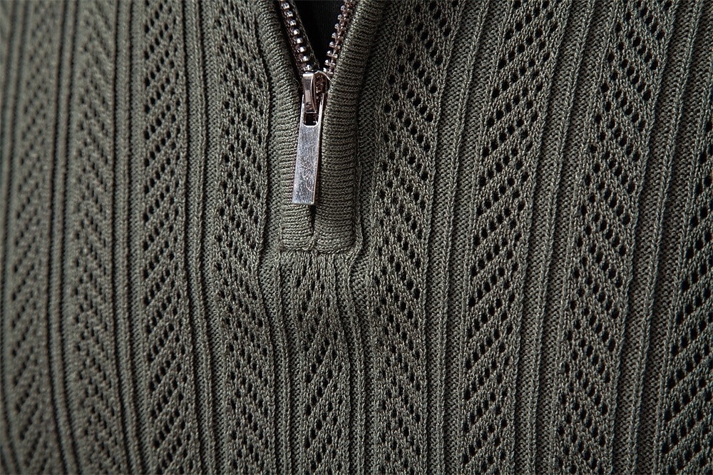 בגדי ריקוד גברים סוודר סוודר לִסְרוֹג חולצות רגילות סרוג כפתורים צבע אחיד צווארון מתקפל וינטאג' יום יומי בית הספר בית ביגוד אביב סתיו שחור חאקי S M L 2026 - $35.99 –P3