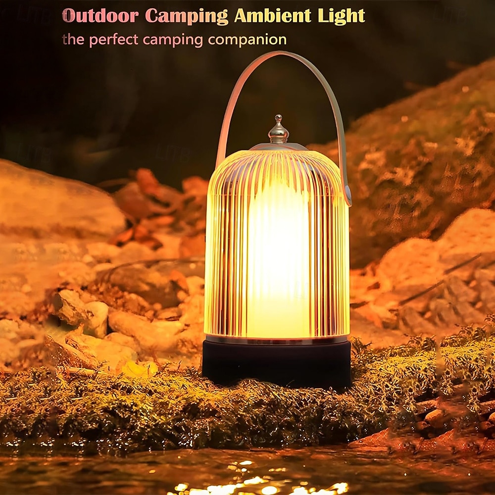 Vintage Table LampPortable Cordless Lamp Touch Control Stepless Dimmer Rechargeable LED Birdcage Lamp Dimmable Flame Light for Home Bedroom Outdoor Nursery Camping Gift 2026 - $41.99 –P5