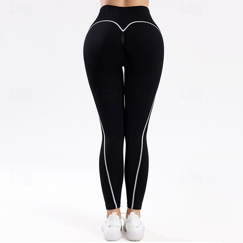 Női Testhezzálló nadrágok Tajice za trčanje Jóga leggings Hasformáló Magas derék Tornaterem Edzés Sportos Alsók Tömör szín Fekete Ősz Sport Sportruházat 2026 - $13.99 –P5