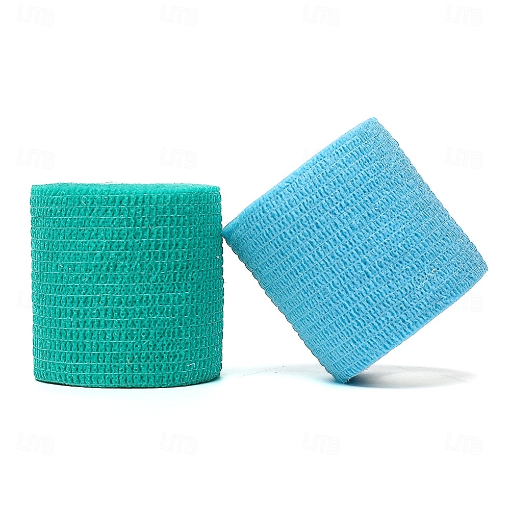 fasce elastiche sportive autoadesive colorate, fasce di supporto flessibili per ginocchia, dita, caviglie, polsi, spalle e articolazioni, protezione muscolare e prevenzione degli infortuni del 2025 a $3.49 –P9