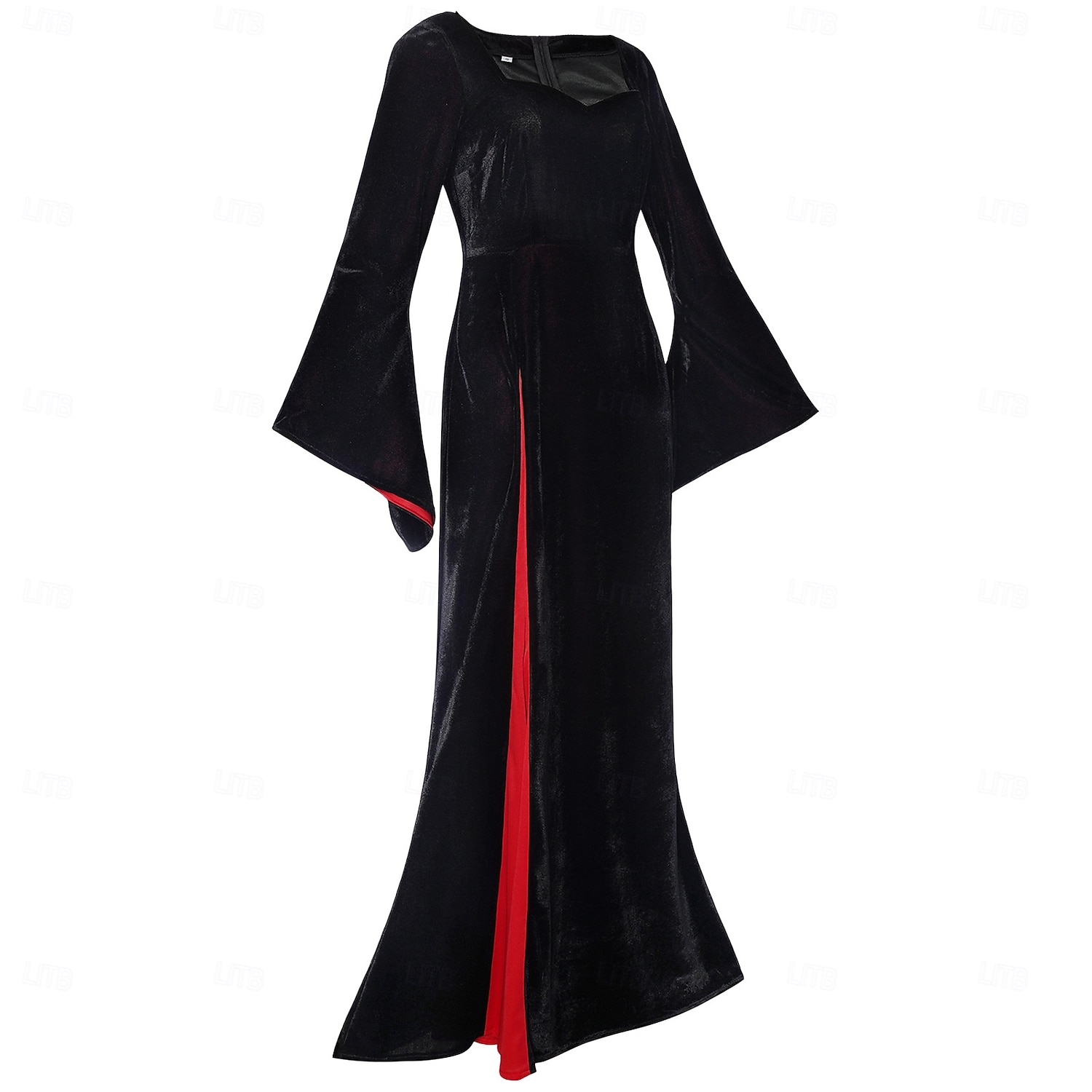 Horror gótico Academia oscura Vestidos Disfraz Vestido llamativo Cosplay for Mujer Adultos Víspera de Todos los Santos Carnaval Rendimiento Fiesta Disfraces educativos 2026 - $65.99 –P3