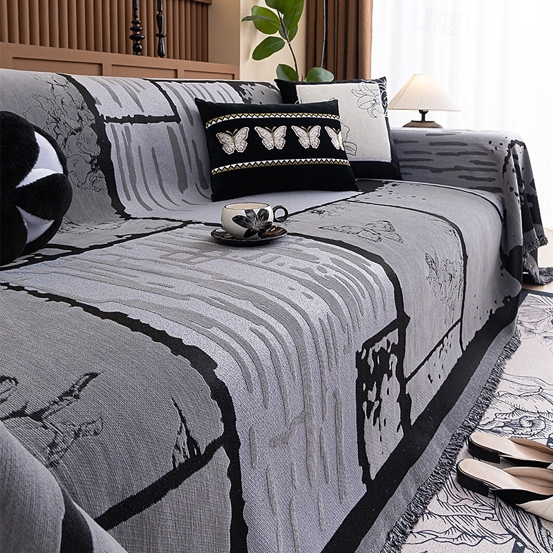 Chenille heldekkende sofakast luksus helårs sofatrekkteppe ett-stykk sofa dekke 2026 - $55.99 –P5