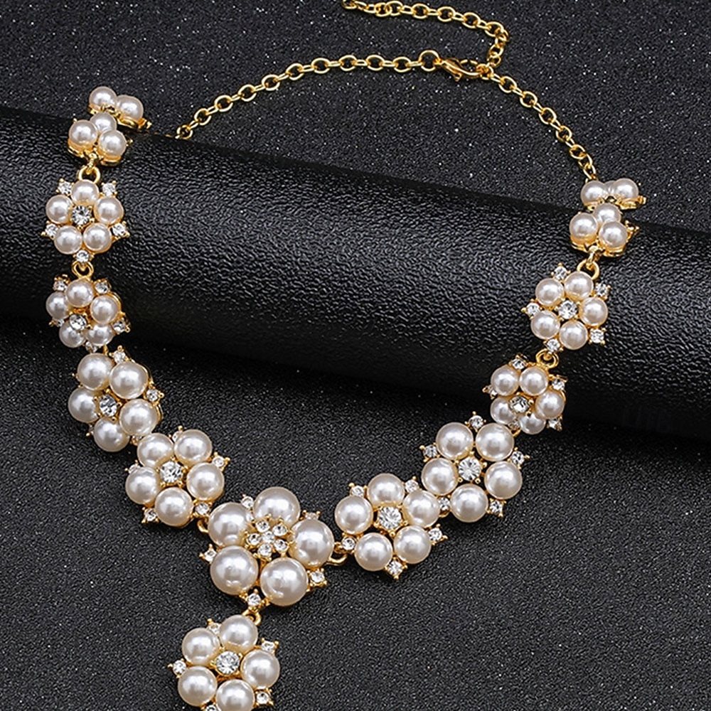 Korusetti 2 Vihreä Helmi Kromi 1 Kaulakoru Korvakorut Naisten Tyylikäs Vintage Muoti Vintage-tyyli Perinteinen Korusetti Käyttötarkoitus Häät Juhla Häävieras 2026 - $16.49 –P12