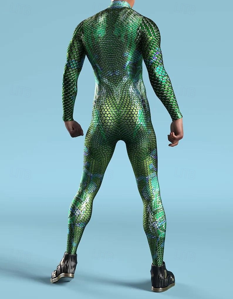 Trajes Zentai estampados Traje de cosplay Body Estampado Disfraz de carnaval Traje de Cuerpo Completo Hombre Mujer Disfraz Sexy Víspera de Todos los Santos Traje para Rendimiento Fiesta Mascarada 2025 - $29.99 –P11