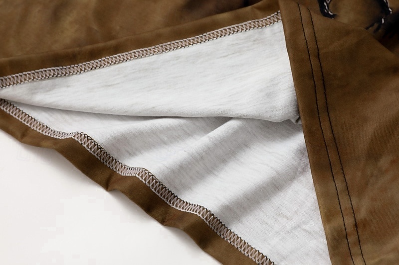 Herren T-Shirt Kurzarmshirt Kurzarm Rundhalsausschnitt Sommer Herbst Grafik Baum des Lebens Yggdrasil Mode Designer Retro Vintage Druck Urlaub Straße Ausgehen Dunkel Braun Schwarz Braun Top T-Shirt 2026 - $14.49 –P8